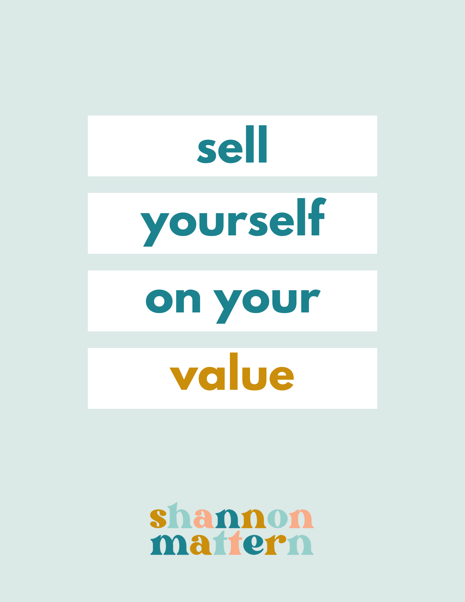 Shannon Mattern is demonstrating how to effectively market oneself by highlighting their unique value. Full Text: sell yourself on your value shannon mattern
